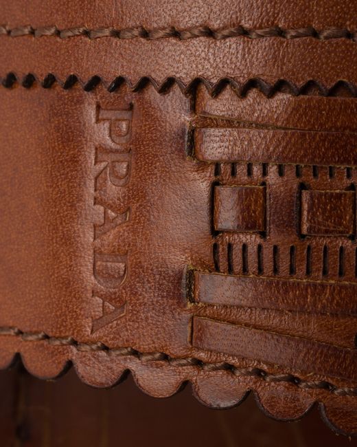 Made di Prada in Brown