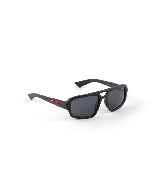 Prada Blue Linea Rossa Sunglasses for men