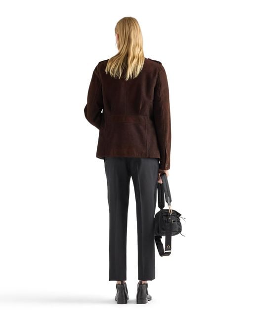 Giubbotto di Prada in Brown