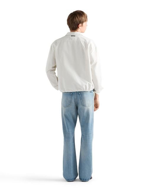Prada White Cotton Shirt for men