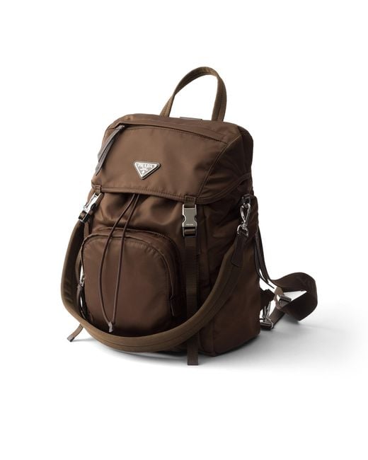 Prada Brown Re-Nylon Backpack