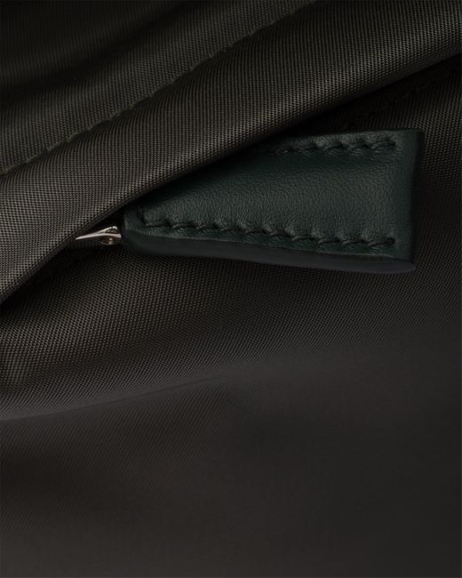 Prada Black Re-Nylon And Leather Shoulder Bag for men