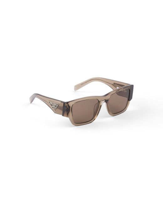 Prada Multicolor Sunglasses With Triangle Logo for men