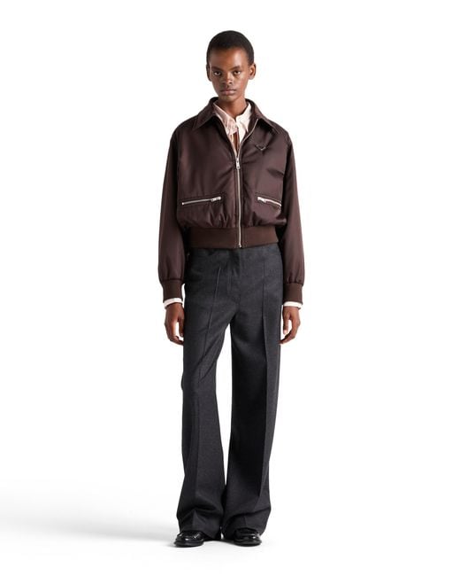 Prada Red Re-Nylon Blouson Jacket