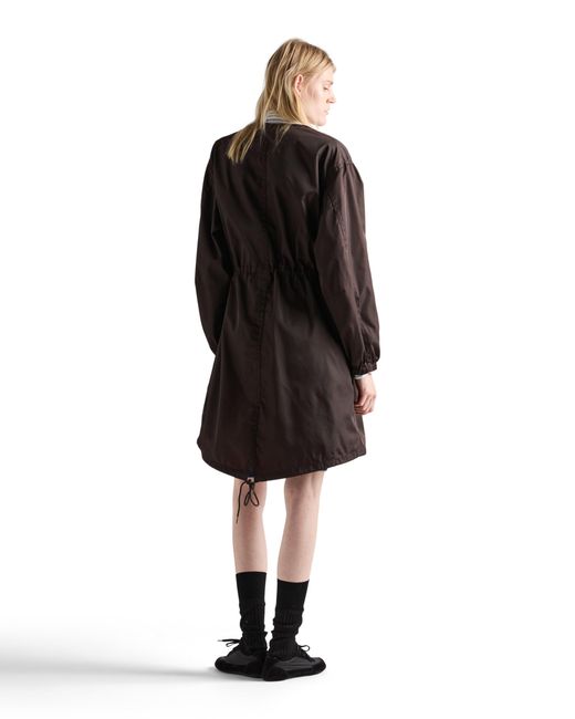 Prada Black Re-Nylon Raincoat