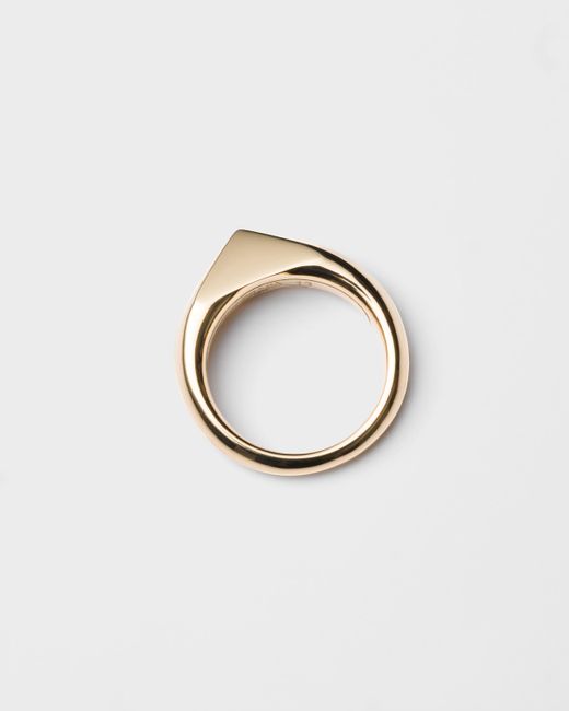 Prada White Eternal Ring