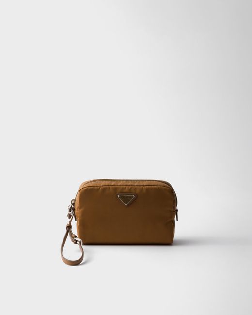 Necessaire di Prada in Brown