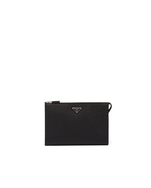 Pouch di Prada in Black da Uomo