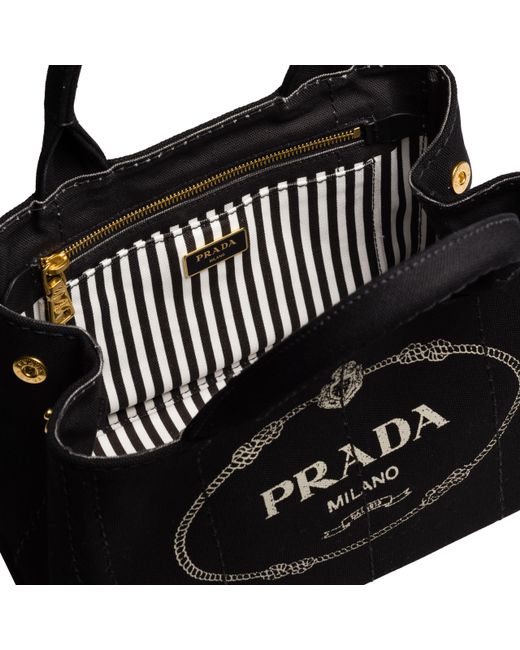 prada printed tote