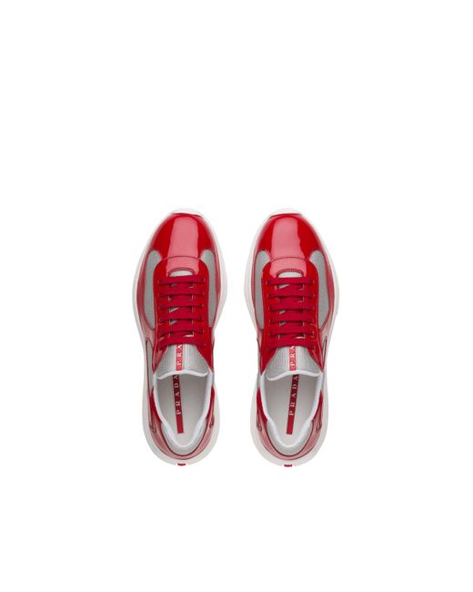 Prada Trainers Red Greece, SAVE 47% - mpgc.net