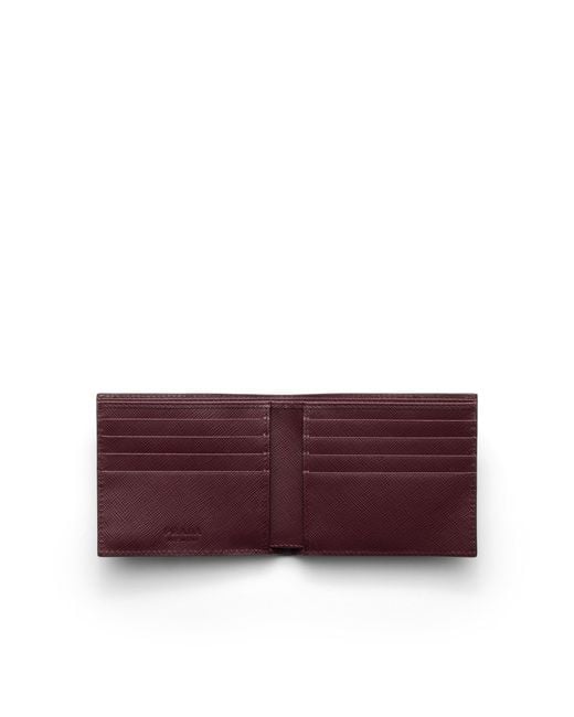Prada Green Saffiano Leather Wallet for men