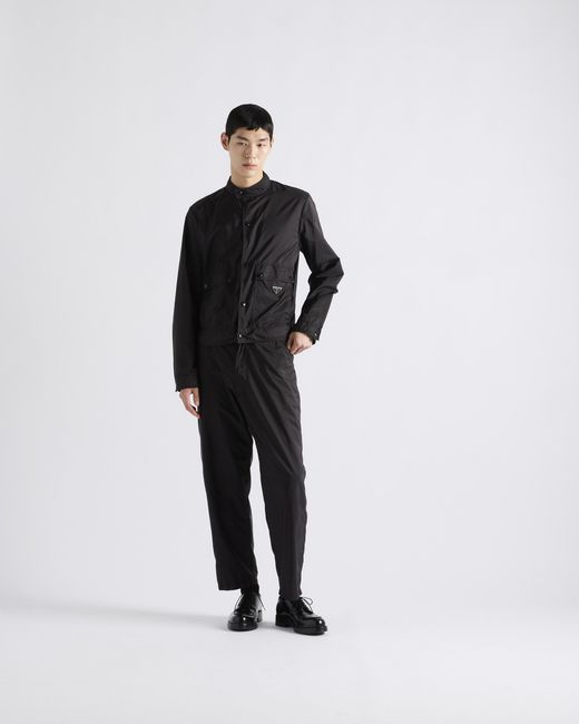 Prada Black Re-Nylon Jacket for men