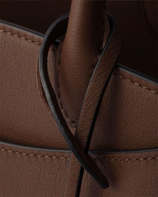 Prada Brown Prelude Large Leather Handbag