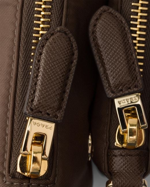 Borsa A Tracolla Mini di Prada in Brown
