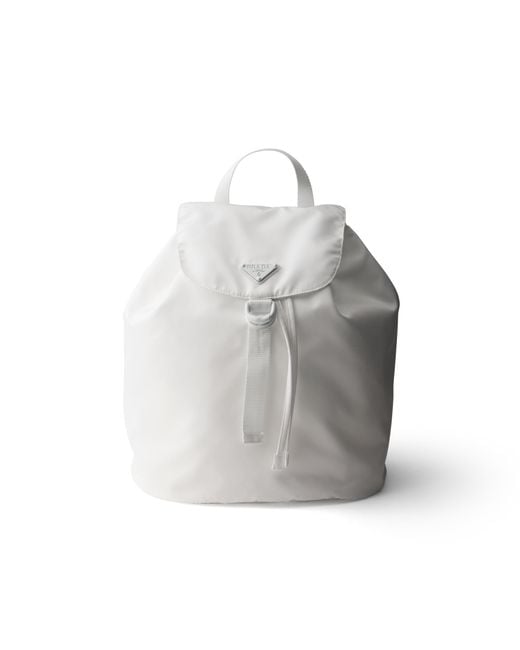 Prada Gray Re-Nylon Backpack