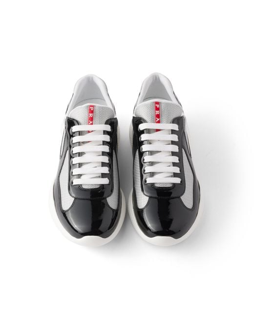 Prada White America's Cup Sneaker for men