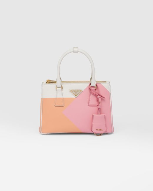 Prada Pink Small Galleria Saffiano Special Edition Bag