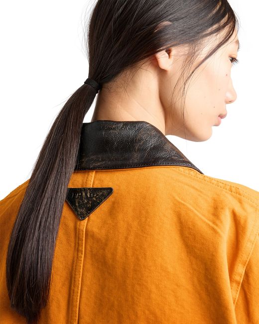 Giubbotto di Prada in Orange