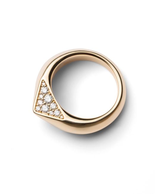 Prada White Eternal Ring