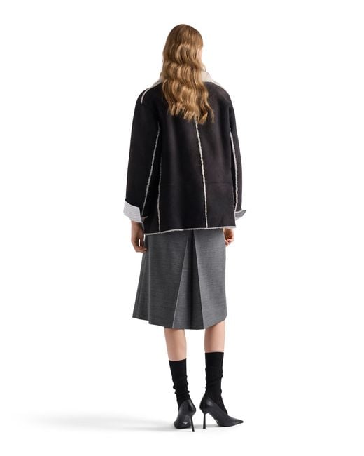 Caban di Prada in Black