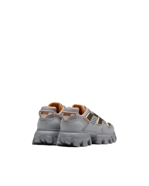 prada gray sneakers
