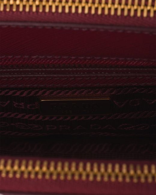 Borsa Galleria Mini di Prada in Purple
