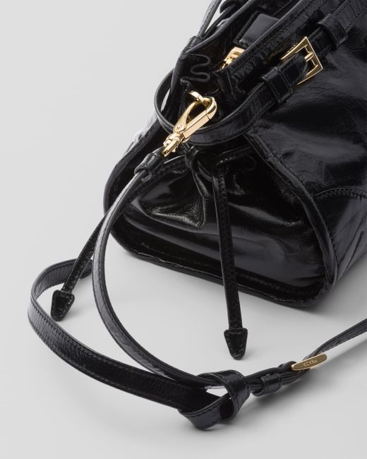 Borsa A Tracolla Small Bonnie di Prada in Black