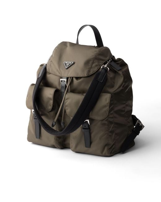 Prada Black Re-Nylon Backpack for men