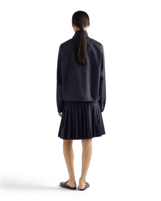 Prada Blue Re-Nylon Blouson Jacket