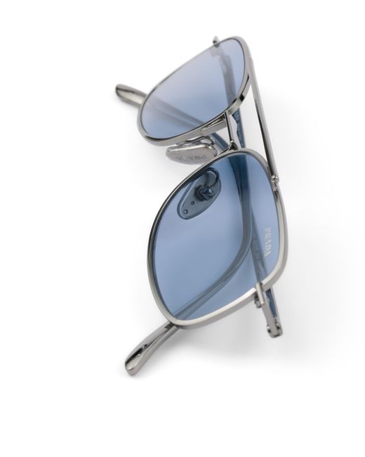 Prada Blue Eyewear Collection Sunglasses for men