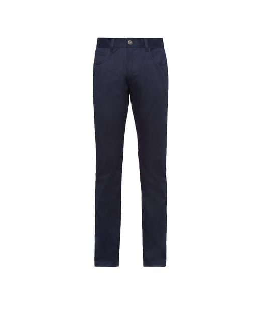 Prada Blue 5 Tasche Jean for men