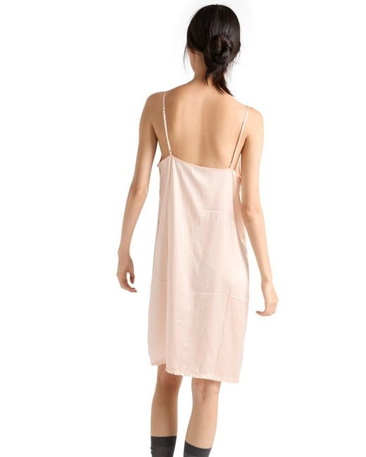 Prada Pink Old Satin Slip Dress, Peach