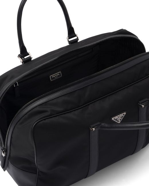 Prada Black Weekender Aus Re-nylon