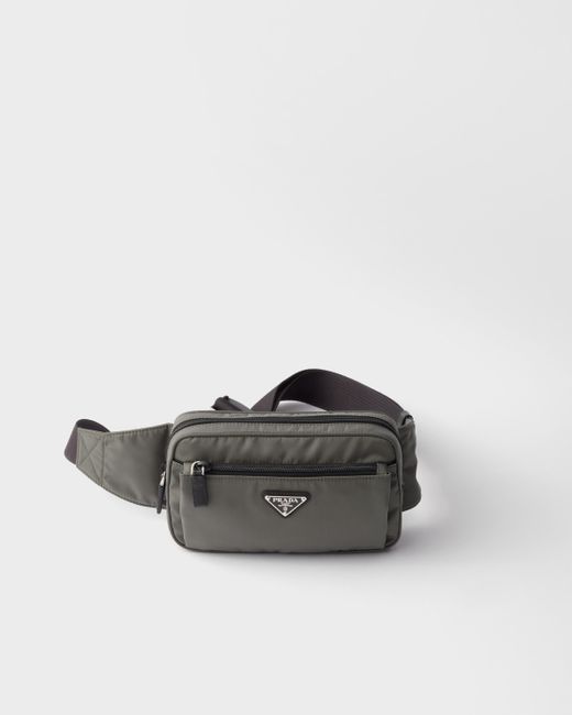 Prada Multicolor Re-Nylon And Saffiano Leather Belt Bag for men