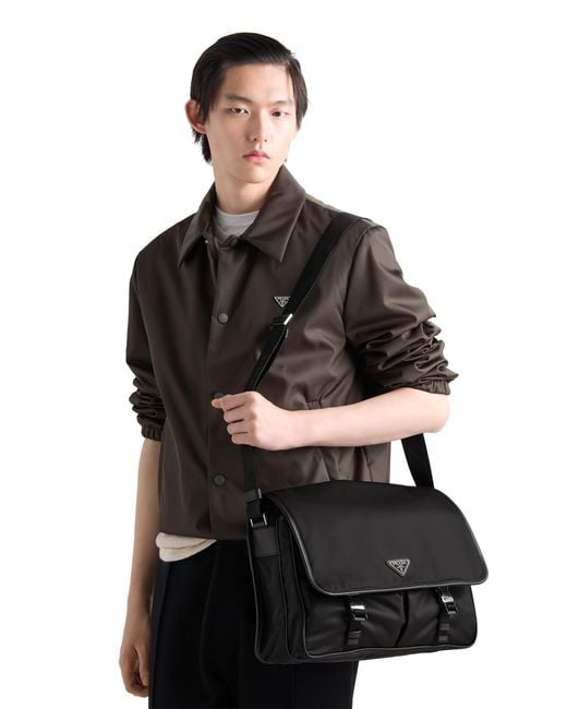Borsa A Tracolla di Prada in Black da Uomo
