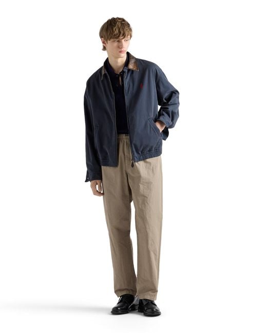 Prada Natural Linen Blend Pants for men