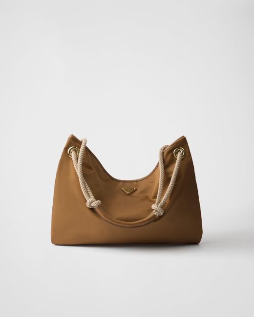 Borsa A Spalla Mariner Large di Prada in Brown