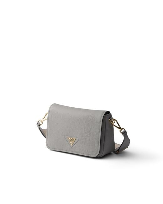 Borsa A Spalla di Prada in Gray