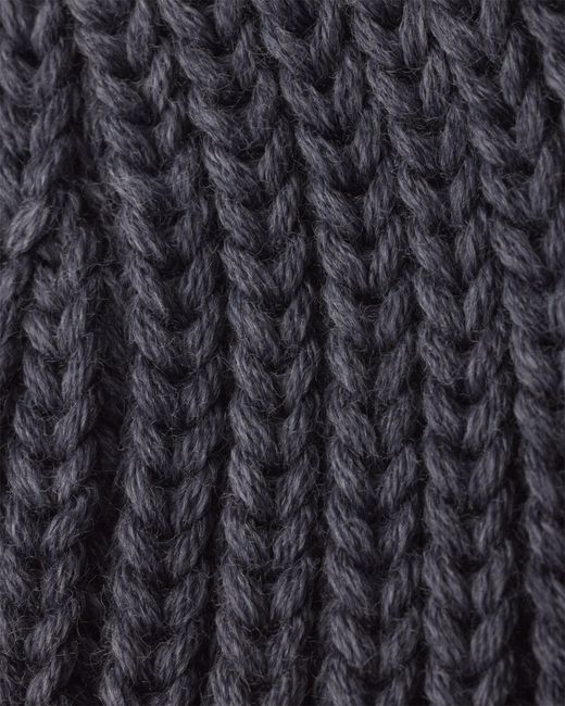 Prada Blue Strickmütze Aus Wolle, Damen, Größe