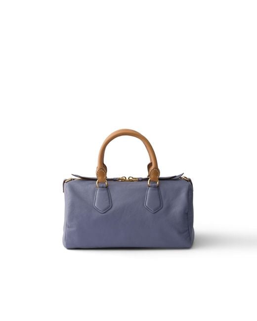 Bauletto Small di Prada in Blue