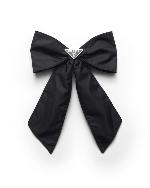 Fermaglio Per Capelli di Prada in Black