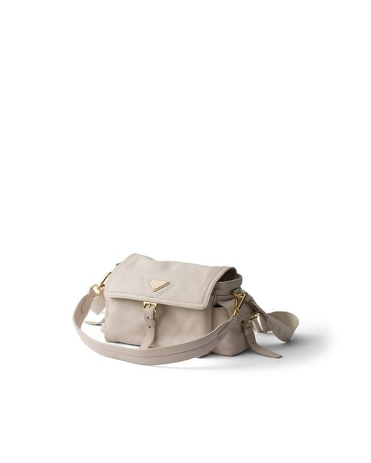 Borsa Explore Medium di Prada in Gray