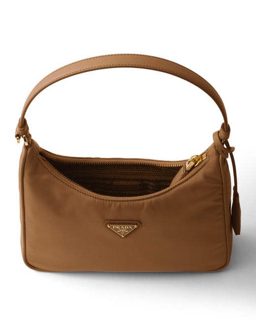 Mini Borsa Re-Edition 2005 di Prada in Brown
