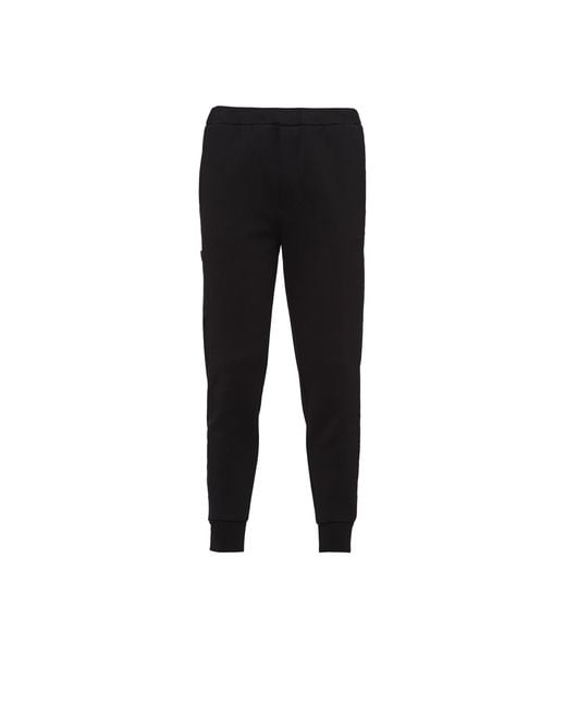 Prada Black Re-Nylon Track Pants for men
