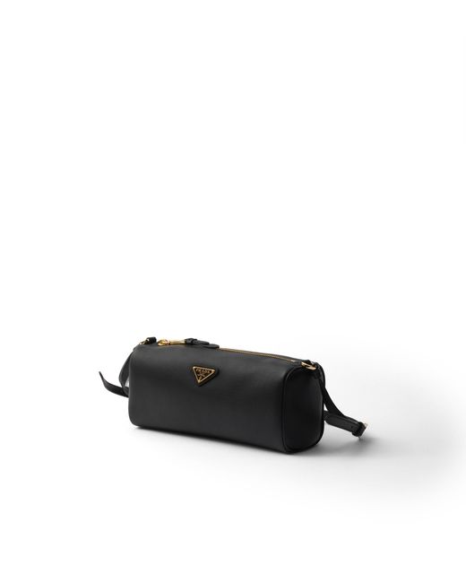 Prada Black Leather Pouch