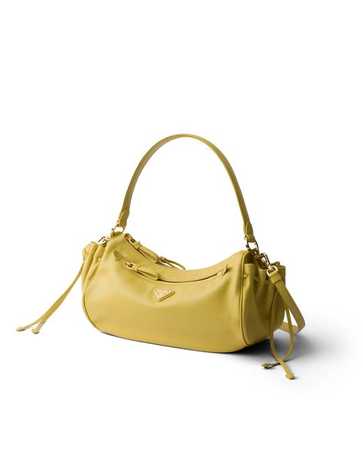 Borsa Desiree Small di Prada in Metallic