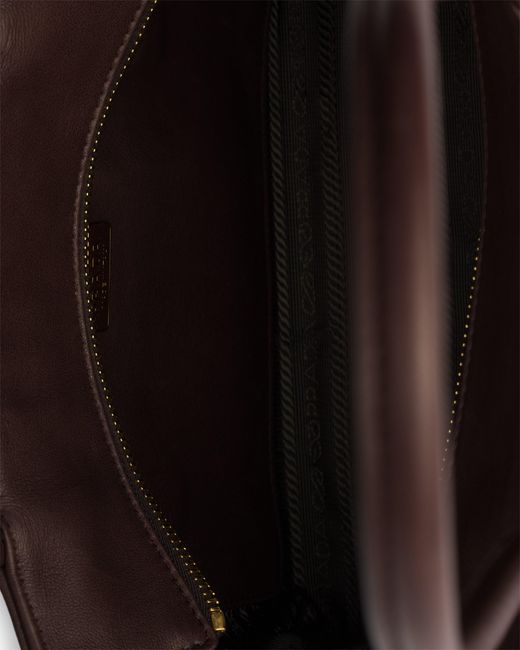 Prada Black Explore Medium Nappa Leather Tote Bag