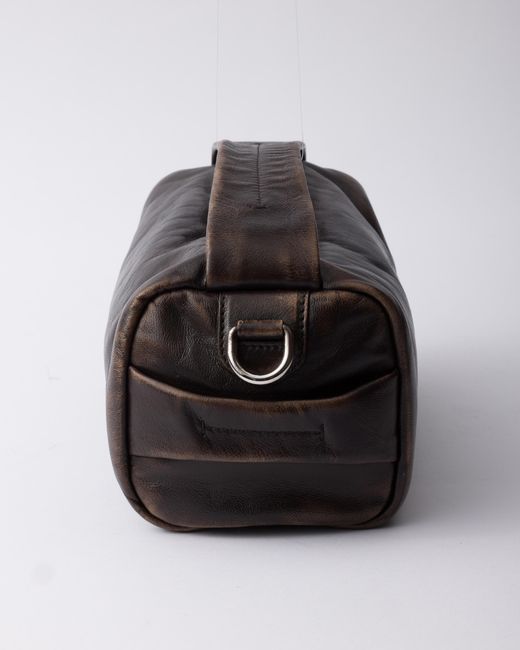 Prada Brown Nappa Leather Shoulder Bag for men