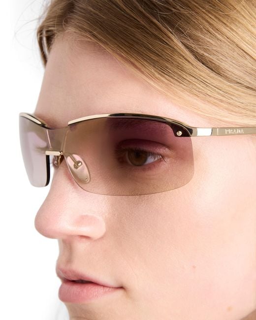 Prada Pink Eyewear Collection Sunglasses, Gradient Cherry