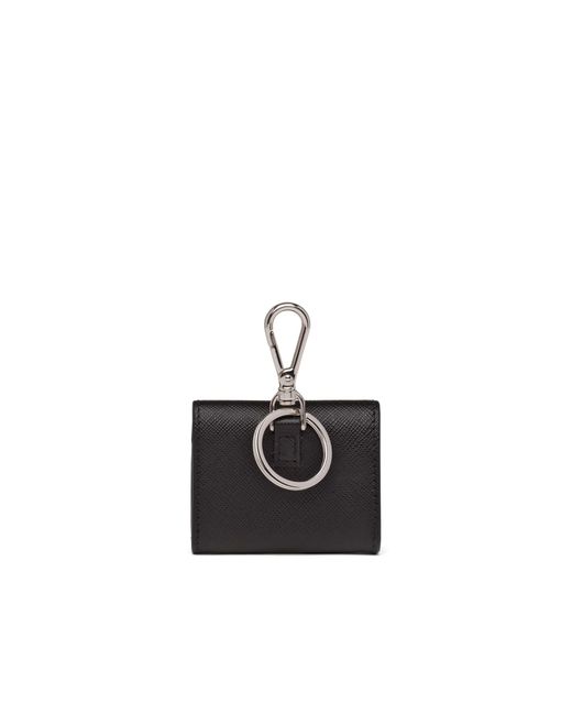 Prada White Saffiano Leather Headphone Case for men